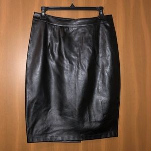 Leather skirt